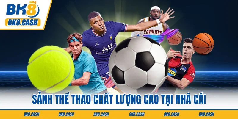 Sảnh thể thao chất lượng cao tại nhà cái